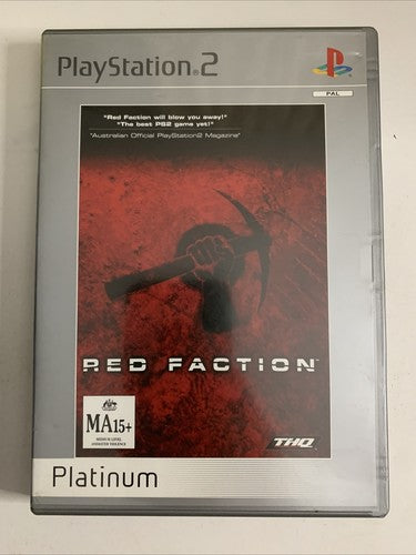 Red Faction PS2 Sony PlayStation 2 PAL Game Complete