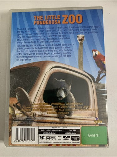 The Little Ponderosa Zoo (DVD, 2014) Animated Movie Region 4