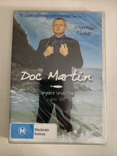 Doc Martin : Season 2 (DVD, 2003) Martin Clunes Comedy Region 4 NEW Sealed