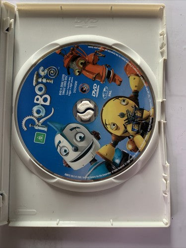 Robots (DVD, 2005) Ewan McGregor, Robin Williams Animation Movie Region 4
