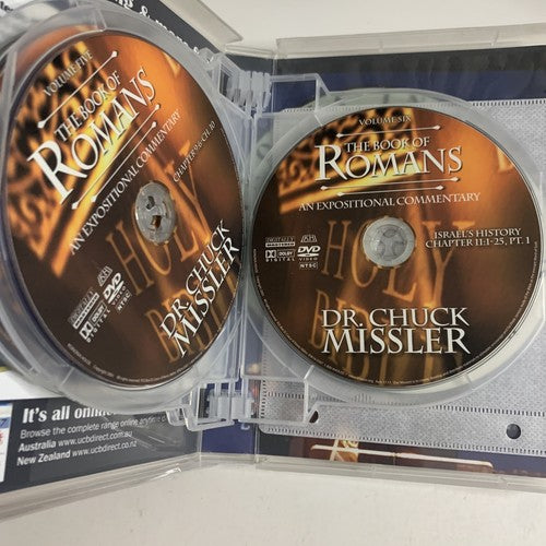 The Books of Romans: An Expositional Commentary (DVD, 8-Disc) Dr Chuck Missler