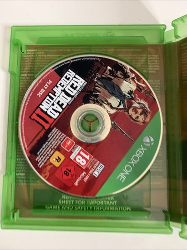 Red Dead Redemption 2  Microsoft XBOX One 2018 Game + Map