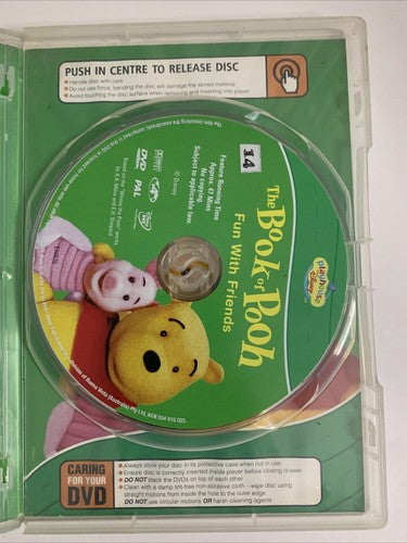Book of Pooh: Fun with Friends (DVD, 2000) Disney Animation Region 4