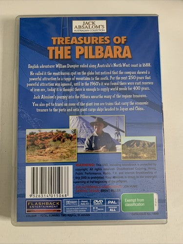 Jack Absalom's Treasures of the Pilbara (DVD) Documentary All Regions