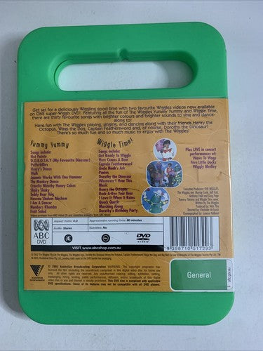 The Wiggles: Wiggle Time! / Yummy Yummy (DVD, 1998) ABC Region 4