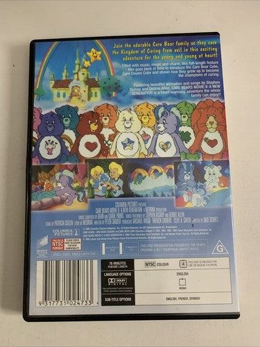 The Care Bears Movie 2 : A New Generation (DVD, 1986) Region 4