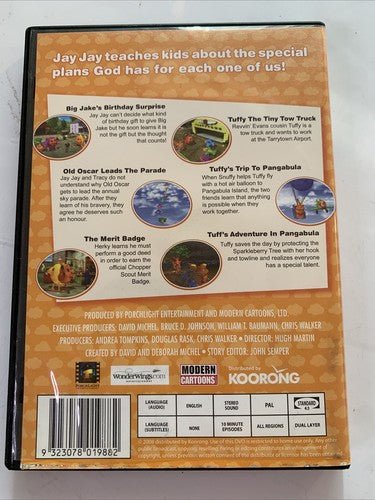 Jay Jay The Jet Plane: God's Promise (DVD, 2008) Animation All Regions