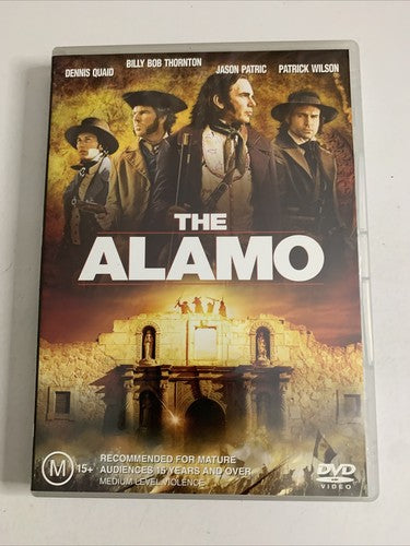 The Alamo (DVD, 2004) Billy Bob Thornton, Dennis Quaid, Patrick Wilson Region 4