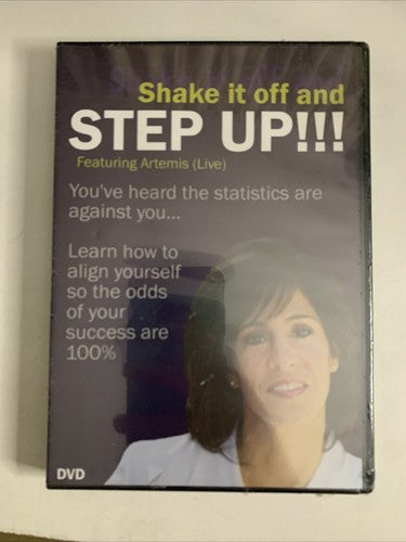 Shake It Off And Step Up!!! (DVD) Artemis Self Help All Regions NEW Sealed