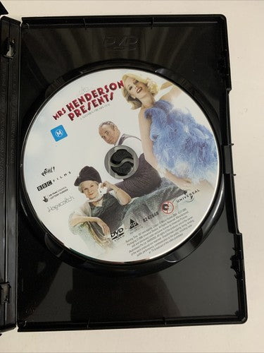 Mrs Henderson Presents (DVD, 2005) Judi Dench, Bob Hoskins Region 4