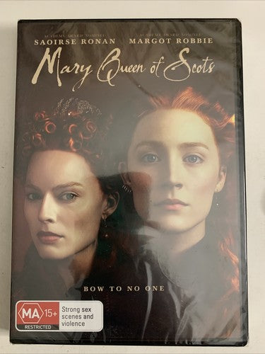 Mary Queen of Scots (DVD, 2018) Margot Robbie, Saoirse Ronan Region 4 &2 NEW