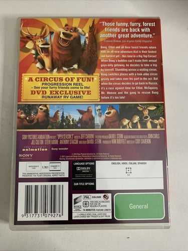 Open Season 3 (DVD, 2010) Animated Movie Region 4