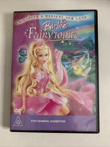 Barbie Fairytopia (DVD, 2004) Animated Movie Region 4 &2