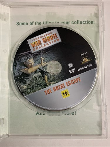The Great Escape (DVD, 1963) Steve McQueen, James Coburn Region 4