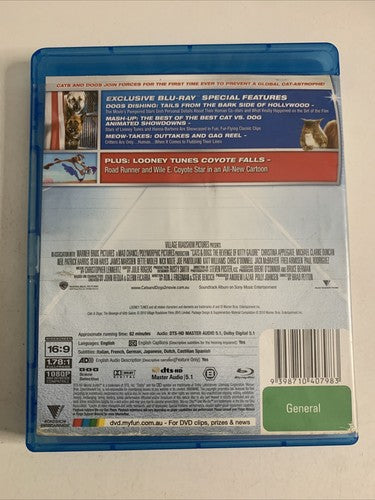 Cats & Dogs: The Revenge of Kitty Galore (Blu-ray, 2010) Region B