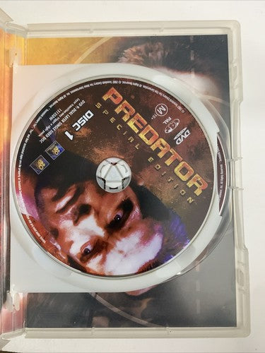 Predator Special Edition (DVD, 1987, 2-Disc) Arnold Schwarzenegger  Region 4
