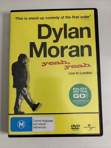 Dylan Moran: Yeah Yeah Live In London (DVD, 2011) Region 4 &2