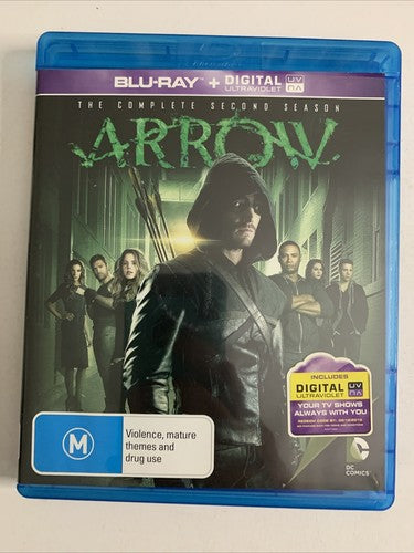 Arrow : Season 2 (Blu-ray, 2013, 4-Disc) Region B