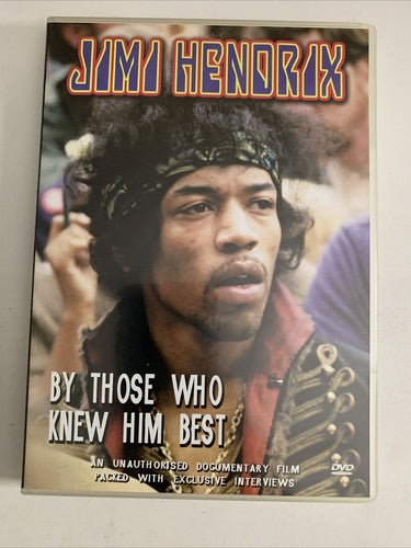 Jimi Hendrix By Those Who Knew Him Best (DVD) Documentary All Regions