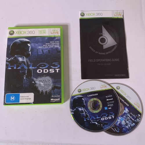 Halo 3: ODST Microsoft XBOX 360 PAL Game Complete
