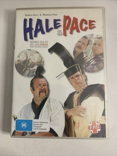 Hale and Pace : Series 9 & 10 (DVD, 1992, 3-DIsc) Region 4