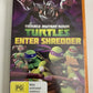 Teenage Mutant Ninja Turtles: Enter Shredder (DVD, 1987) Region 4