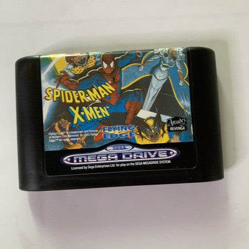 Spider-Man X-Men Sega Mega Drive PAL 1993 Game Complete