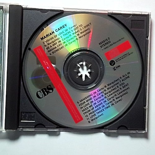 Mariah Carey – Mariah Carey (CD, 1990) Australia 466815 2