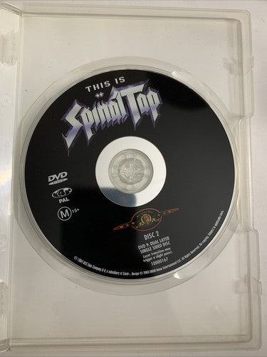 This Is Spinal Tap (Special Edition, DVD, 1985, 2-Disc) Region 4