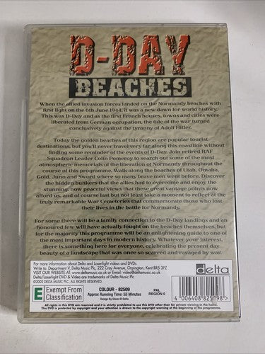D-Day Beaches (DVD) Military Documentary  All Regions