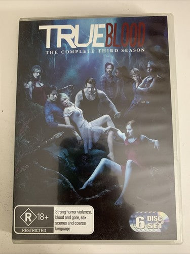 True Blood : Season 3 (DVD, 2011, 6-Disc) Region 4