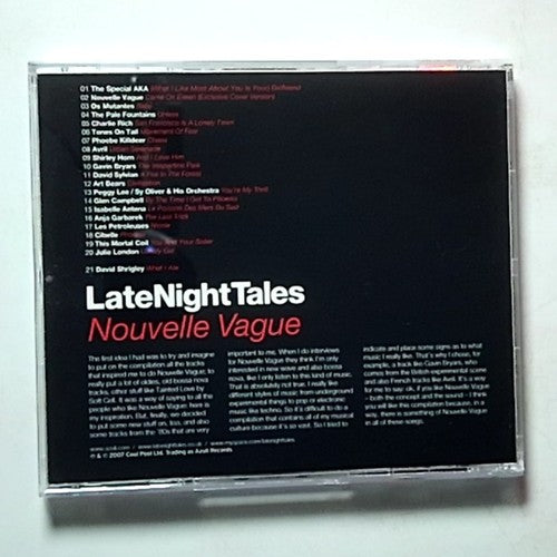 Nouvelle Vague – LateNightTales (CD, 2007) UK ALNCD17