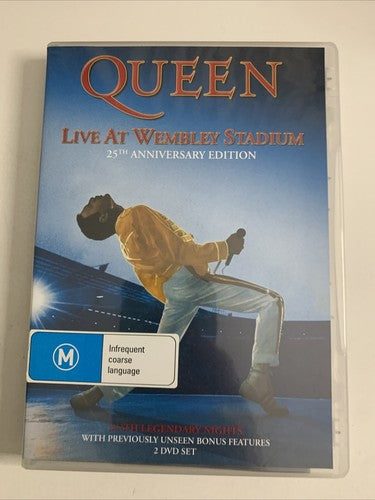Queen: Live at Wembley Stadium 25th Anniversary Edition (DVD) All Regions NEW