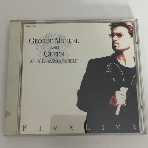 George Michael, Queen, Lisa Stansfield – Five Live (CD, 1993) Japan TOCP-7780