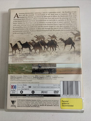 Lake Eyre: Australia's Outback Wonder (DVD, 2009) Region 4