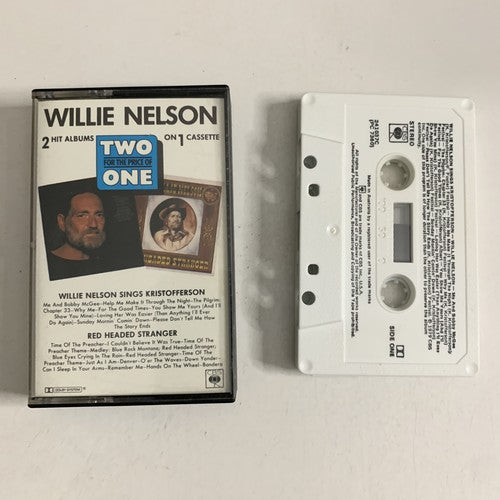 Willie Nelson – Sings Kristofferson / Red Headed Strange (Cassette, 1979)