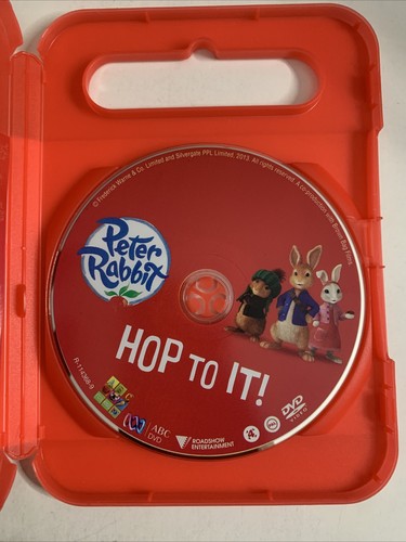 Peter Rabbit : Hop to It (DVD, 2013) Region 4
