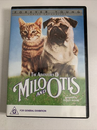 The Adventures of Milo and Otis   (DVD, 1989) Region 4