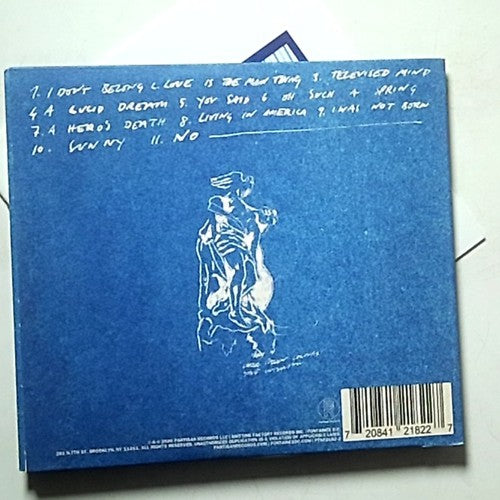 Fontaines D.C. – A Hero's Death (CD, 2020) Gatefold PTKF2182-2