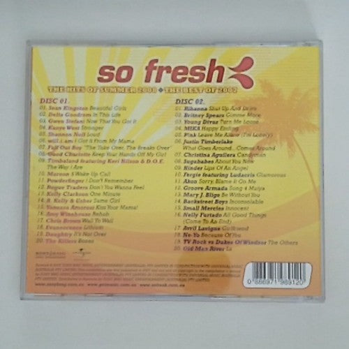 Various – So Fresh: The Hits Of Summer 2008 + The Best Of 2007 (CD, 2007,2-Disc)