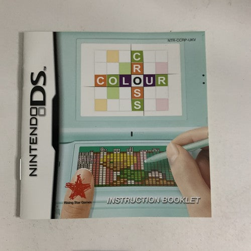 Colour Cross Nintendo DS Puzzle Game Complete