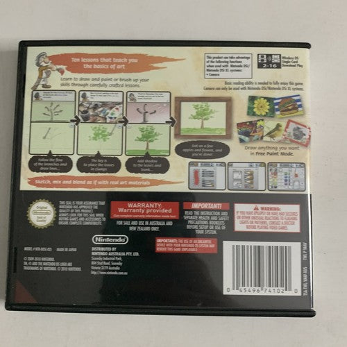 Art Academy Nintendo DS 2010 Game Complete