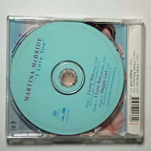 Martina McBride – I Love You (CD, 1999) Australia 74321701762