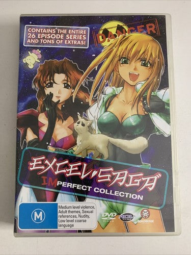 Excel Saga Imperfect Collection (DVD, 1999, 6-Disc) Complete Anime Series