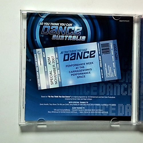 Various – So You Think You Can Dance Australia (CD, 2008) Australia 88697270372