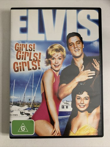 Girls, Girls, Girls (DVD, 1962) Elvis Presley, Stella Stevens Region 4
