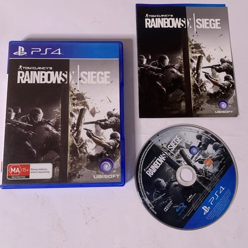 Tom Clancy's Rainbow Six Siege PS4 Playstation 4 Game Complete