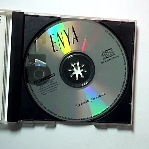 Enya – Enya (CD, 1987) Australasia Cover water damaged BBC CD 605