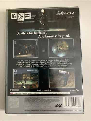 Hitman 2: Silent Assassin PS2 Sony PlayStation 2 PAL Game Complete