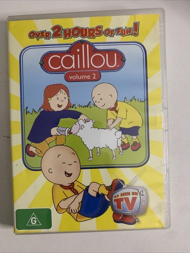 Caillou : Volume 2 (DVD, 2010) Animation Region 4